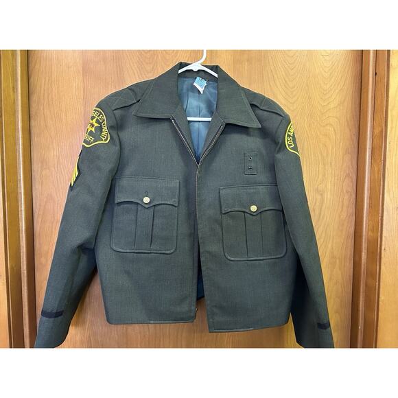 Rare LASD Los Angeles County Sheriff Vintage Uniform Jacket Unisex Formal Event.